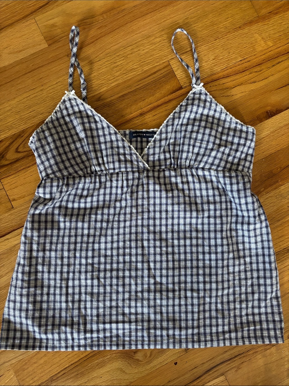 Brandy Melville Plaid Top